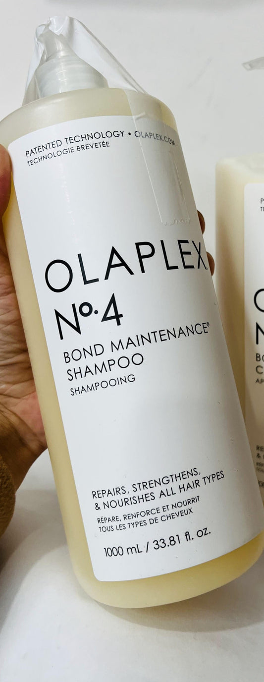 Olaplex No. 4 BOND MAINTENANCE Shampoo 33.8 oz/1 Liter  with Pump