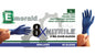 Box of 50  Emerald 8X Powder-Free Nitrile Exam Gloves 8Mil M/L/XL 2705/2706/2707