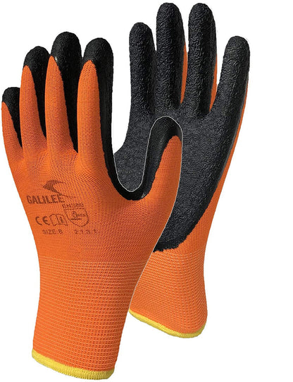 Safety Work Gloves Latex Coated for Men&Women 10-Pair-Pack Knit Firm Grip 1507