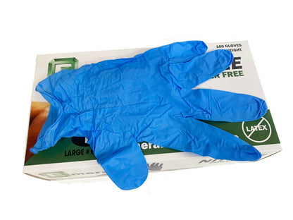 10Box/CS Emerald Nitrile Exam Gloves Large Powder Free Rubber Non-Latex 6651/52