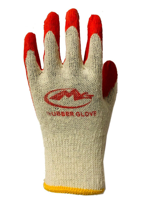 WHOLESALE Red Latex Rubber Palm Coated Work Safety Gloves 10 pairs