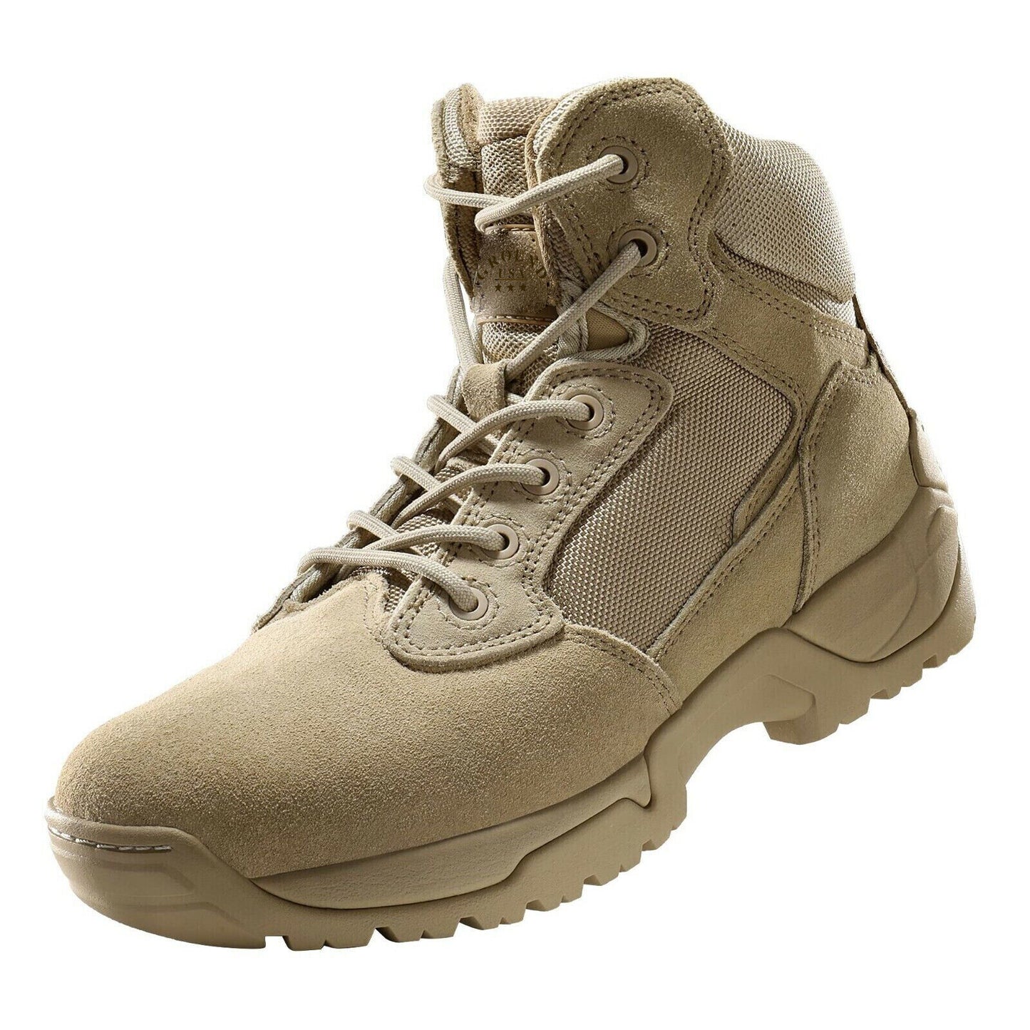 Generic Men's Military Tactical Boots Motorcycle Ankle Boots Outdoor Combat 600