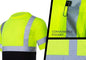 Reflective Safety Vest Women Men Hi-Vis Security Construction Long Shirts Pack 2