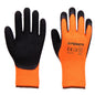 Better Grip Safety Winter Double Lining Knit Latex Dip Nylon Work Gloves 6 Pairs