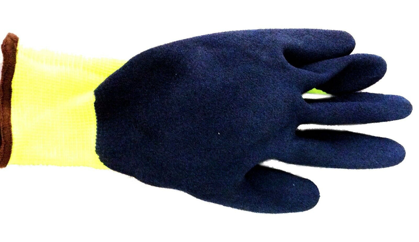 Nitrile Coated Gloves Gloves Hycool Grip Working Glove Black/Yell Work 1510