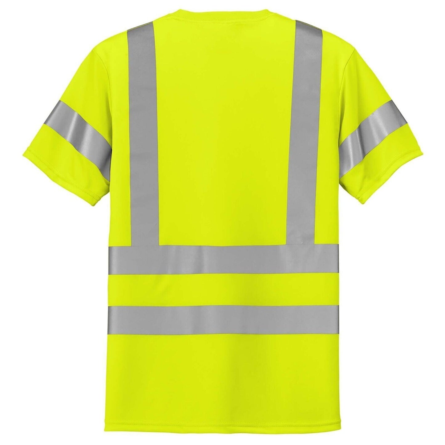 Reflective Safety Vest Women Men Hi-Vis Security Construction Long Shirts Pack 2