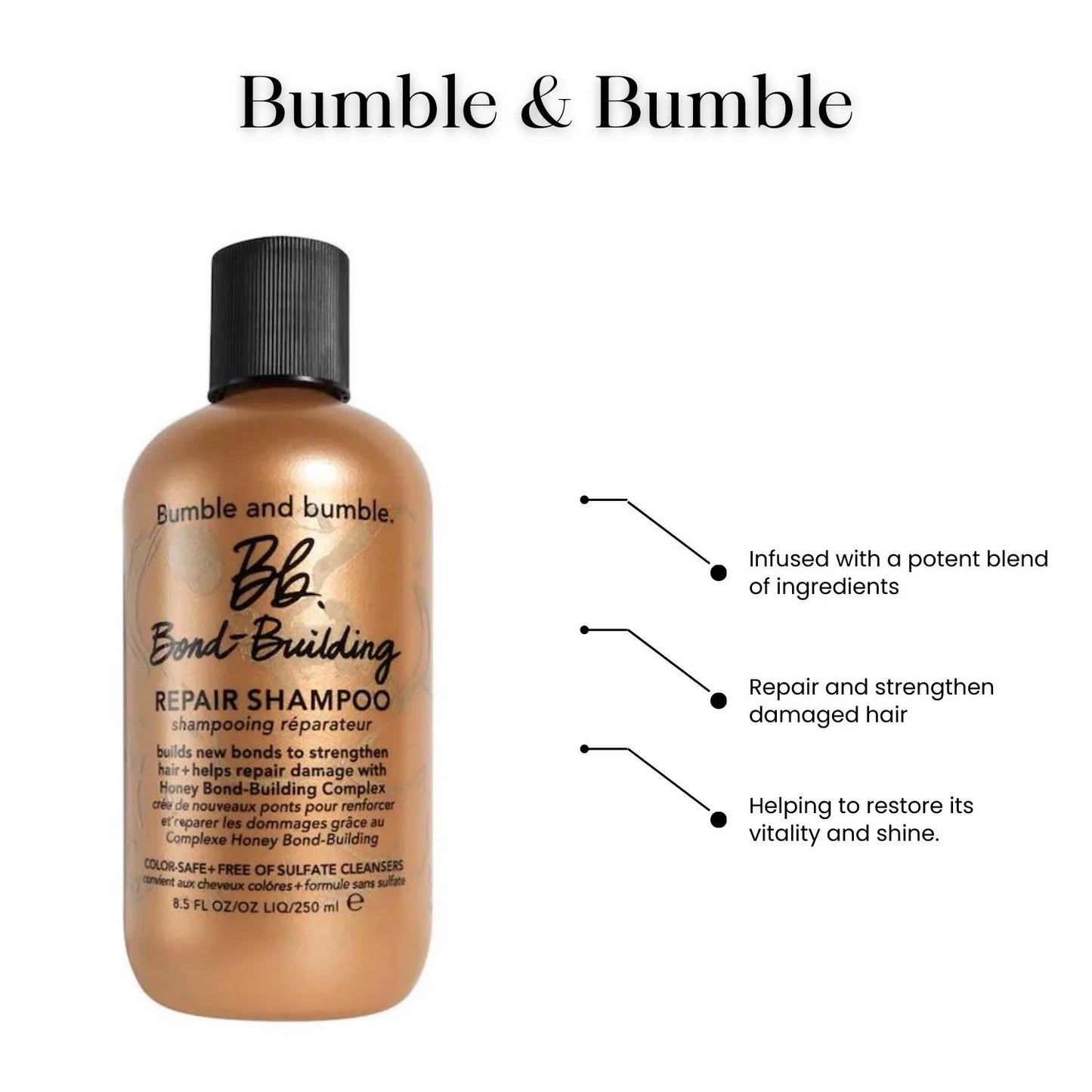 Bumble and Bumble Bond Building Repair Shampoo 8.5 oz, (B370010000)