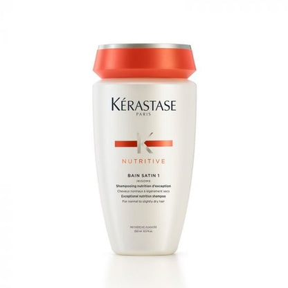 Kerastase Nutritive Bain Satin1 Shampoo Nutrition D'exception 8.5oz SealUnderCap