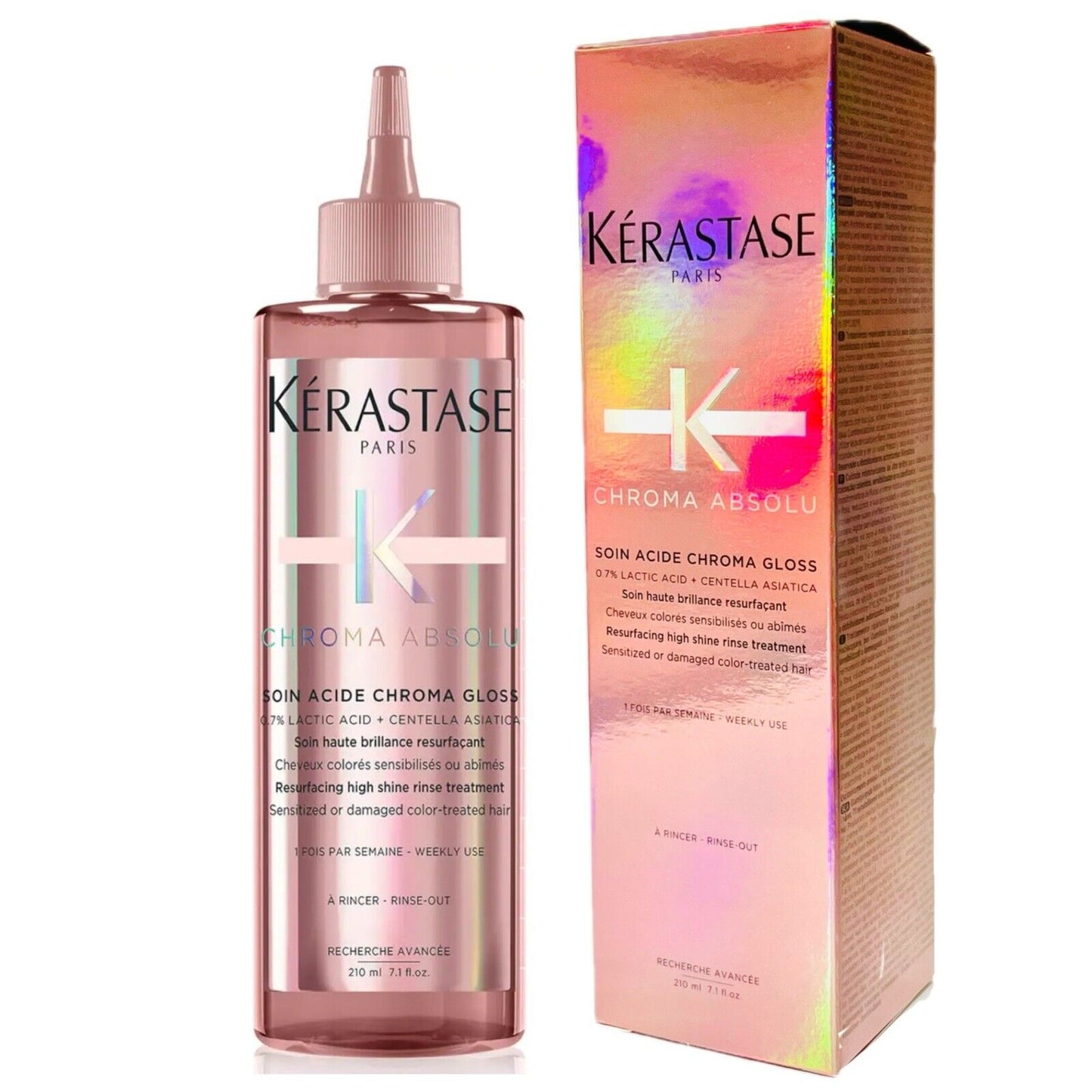 Kerastase Chroma Absolu Soin Acide Chroma Gloss 7.1oz/210ml New With Box