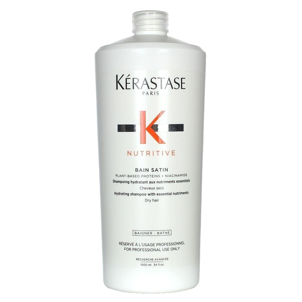 Kerastase Nutritive Bain Satin  34 oz/1000ml Brand New Fresh