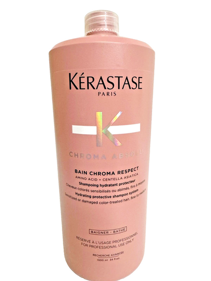 KERASTASE Chroma Absolu Bain Respect Shampoo Fine to Medium 34oz/1000ml