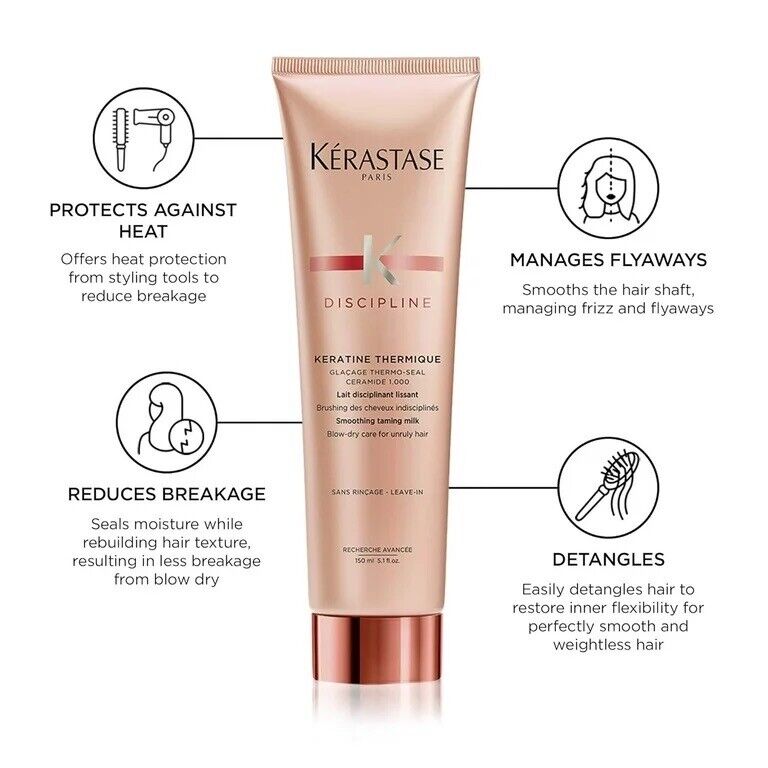 Kerastase Discipline Keratine Thermique Cream - 5.1oz