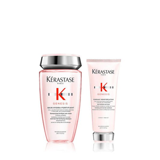 Kerastase Genesis Bain Hydra-Fortifiant Shampoo 8.5 + 6.7 fondant conditioner