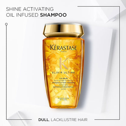 Kerastase Elixir Ultime Sublimating Oil Infused Shampoo Le Bain 8.5 oz