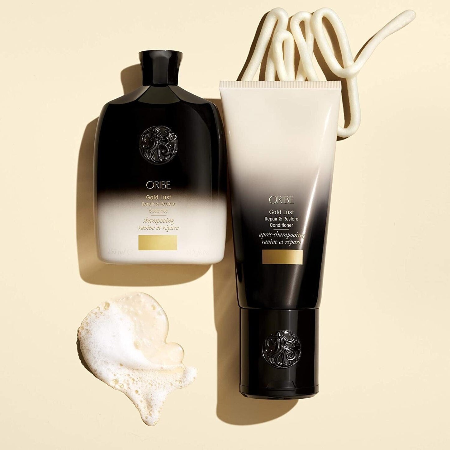 Oribe Gold Lust Repair and Restore Shampoo 8.5 oz. and Conditioner 6.8 oz. Set