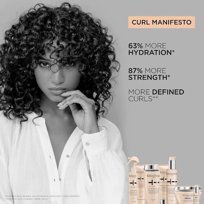 Kerastase Curl Manifesto Bain Hydratation Douceur Shampoo 8.5 oz New Without Box