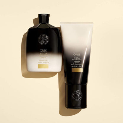 Oribe Gold Lust Shampoo 8.5oz/250ml &Conditioner 6.8oz/200ml & oil 1.7oz Set New