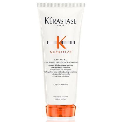 Kerastase Nutritive Bain Satin 1 & Lait Vital 250ml /200ml Shampoo & Conditioner