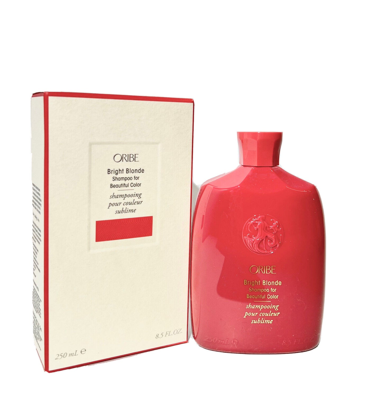 ORIBE BRIGHT BLONDE FOR BEAUTIFUL COLOR SHAMPOO 8.5 OZ & CONDITIONER 6.8 OZ