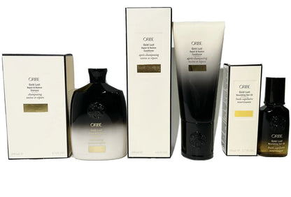 Oribe Gold Lust Shampoo 8.5oz/250ml &Conditioner 6.8oz/200ml & oil 1.7oz Set New