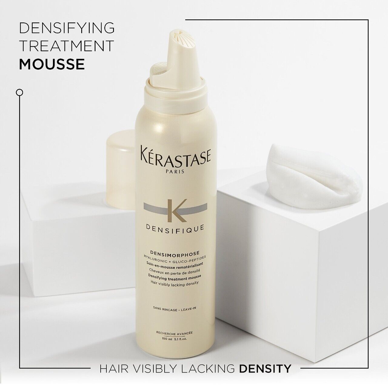 Kerastase Densifique DENSIMORPHOSE Thickening Treatment MOUSSE 5.1oz / 150ml