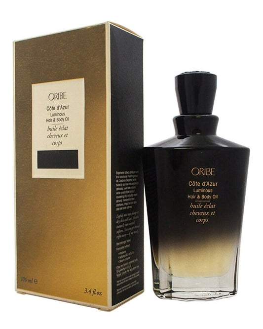 Oribe Cote D'azur Luminous Hair and Body Oil 3.4oz NEW IN BOX FREE SHIPPING