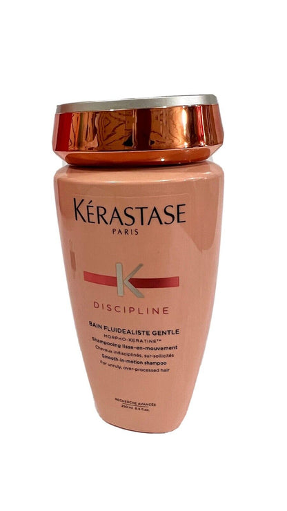 Kerastase Discipline Bain Fluidealiste Gentle Shampoo-Sulfate Free, 8.5 oz. /250ml New Without Box