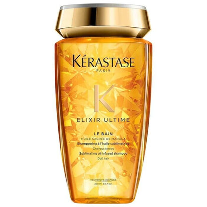 Kerastase Elixir Ultime Sublimating Oil Infused Shampoo Le Bain 8.5 oz