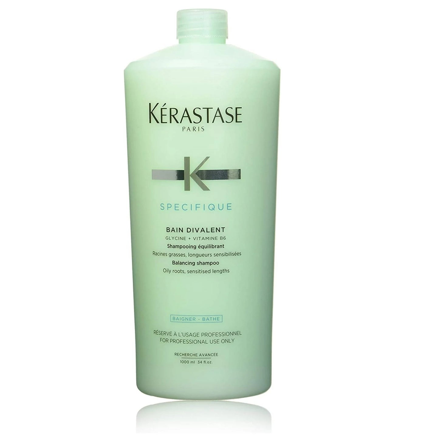 Kerastase Bain Divalent Balancing Shampoo For Oily Hair 34oz/1000ml