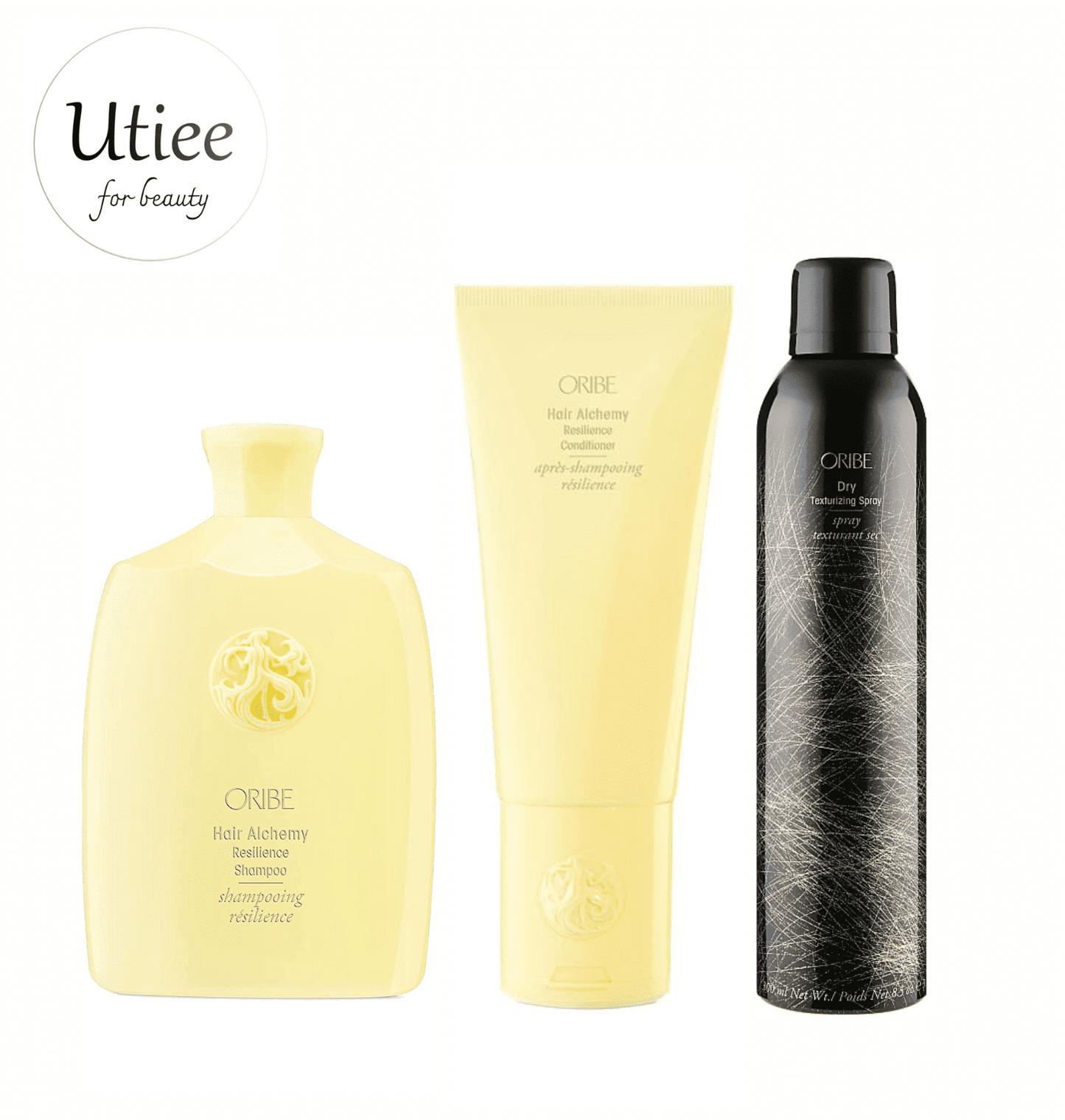 Oribe Hair Alchemy Resilience Shampoo8.5oz&Conditioner6.8oz&Dry Texturizing8.5oz