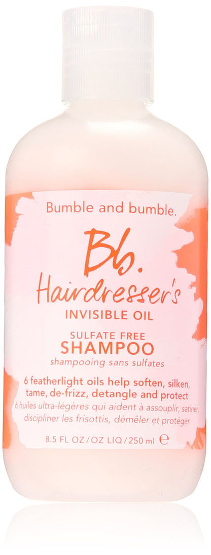 Bumble and Bumble Hairdresser's Invisible Oil Sulfate Free Shampoo peach, 8.5 Fl Oz