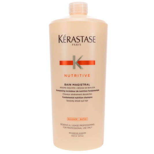 Kerastase Nutritive Bain Magistral Fundamental Nutrition Shampoo, 34 Oz